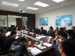 燕湖新城建設(shè)融資協(xié)調(diào)會在我司舉行