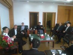 德晟集團(tuán)公司董事長(zhǎng)羅偉民會(huì)見(jiàn)中國(guó)五冶集團(tuán)有