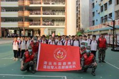 市圓盾押運(yùn)公司退役軍人志愿服務(wù)隊(duì)重啟“助力雙減政策 軍事訓(xùn)練營(yíng)進(jìn)校園”