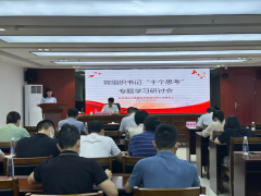 以問促思，以“十”促“實” |德晟集團黨委召開下屬黨組織書記“十個思考”